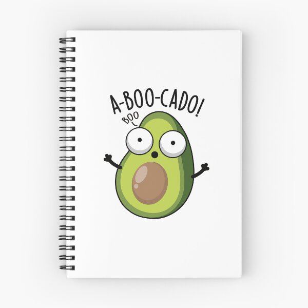 Item preview, A-boo-cado Funny Avocado Puns designed and sold by punnybone.