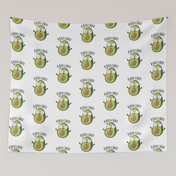 Item preview, A-boo-cado Funny Avocado Puns designed and sold by punnybone.