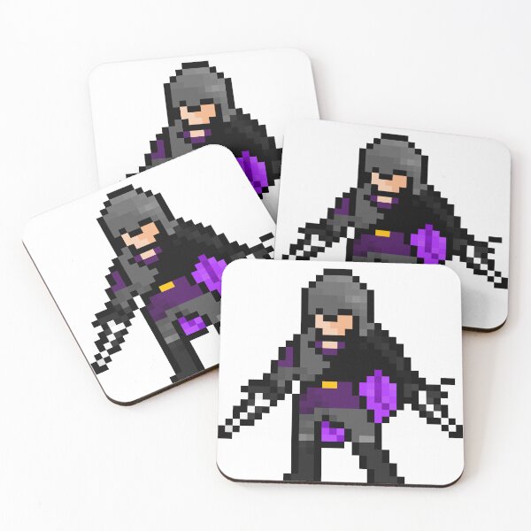 Item preview, Assassins Creed dark assasin's pixel art designed and sold by Pixel-Delights.