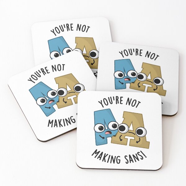 Item preview, You're Not Making Sans Funny Font Puns designed and sold by punnybone.