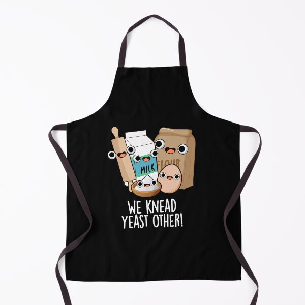Item preview, We Knead Yeast Other Funny Baking Puns (Dark BG) designed and sold by punnybone.