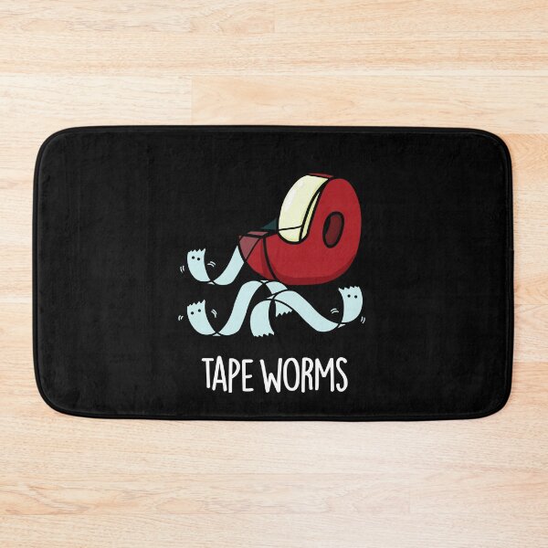 Item preview, Tape Worms Funny Sticky Tape Puns (Dark BG) designed and sold by punnybone.