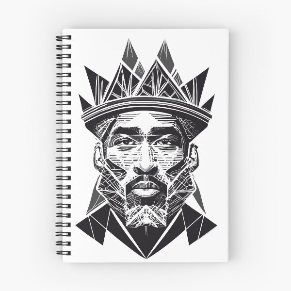 Item preview, King of Rappers geometric shape statue of liberty head designed and sold by TeeTokDesign.