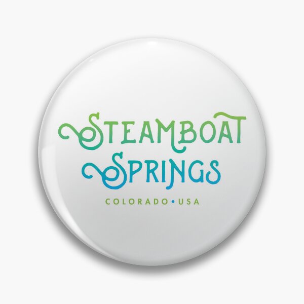 Item preview, Steamboat Springs Colorado Typographic Design designed and sold by Futurebeachbum.