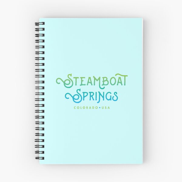 Item preview, Steamboat Springs Colorado Typographic Design designed and sold by Futurebeachbum.
