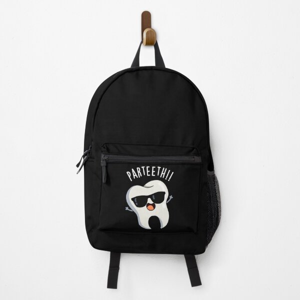 Item preview, Par-teeth Funny Dental Puns (Dark BG) designed and sold by punnybone.