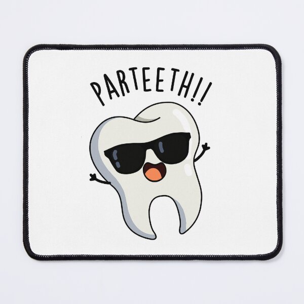 Item preview, Par-teeth Funny Dental Puns designed and sold by punnybone.