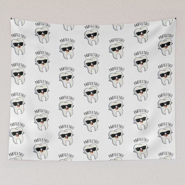 Item preview, Par-teeth Funny Dental Puns designed and sold by punnybone.