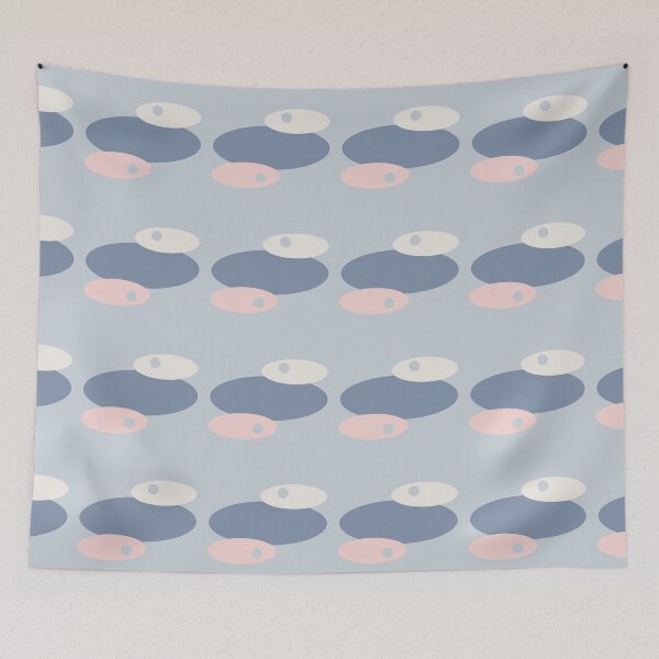 Item preview, Ellipses and Dots Home Collection - Light Gray designed and sold by Felipe G Studio.