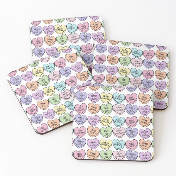 Item preview, Copy of All Book Tropes Love Hearts designed and sold by baranskini.
