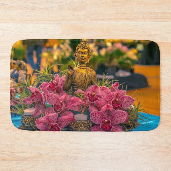 Item preview, Buddha and the Pink Orchids - Bendigo, Victoria, Australia designed and sold by Steven Jodoin.