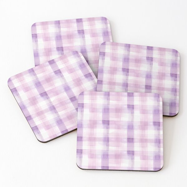 Item preview, Watercolor Plaid Lavender designed and sold by Michele Bergh.