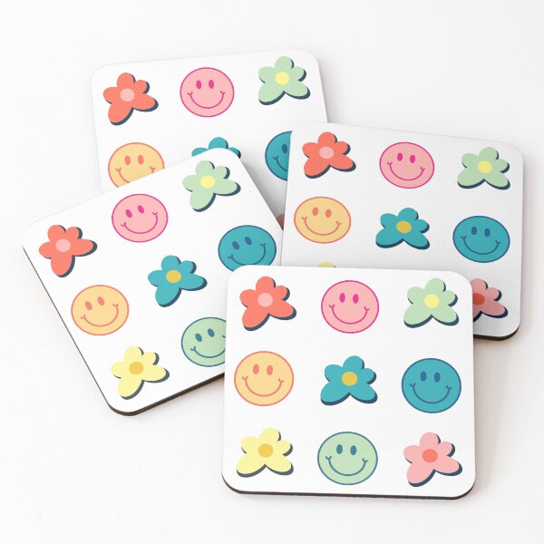 Item preview, Flowers and Happy Faces designed and sold by Art by Amanda.