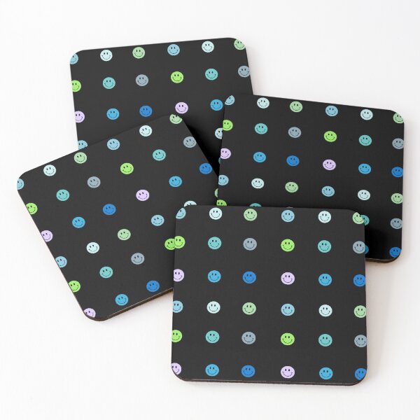 Item preview, Tiny Cool Toned Happy Faces designed and sold by Art by Amanda.