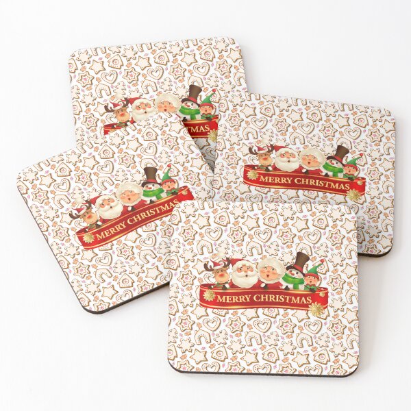 Item preview, Merry Christmas Gingerbread Delight with Santa  designed and sold by LolaVivaGigi.