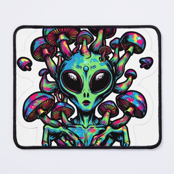 Item preview, Mushroom jungle alien designed and sold by Psilosybart.