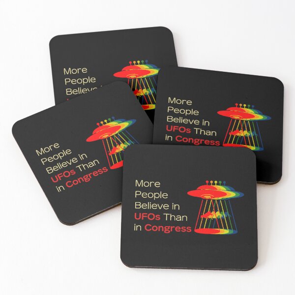Item preview, More People Believe in UFOs Than in Congress designed and sold by cocokara999.