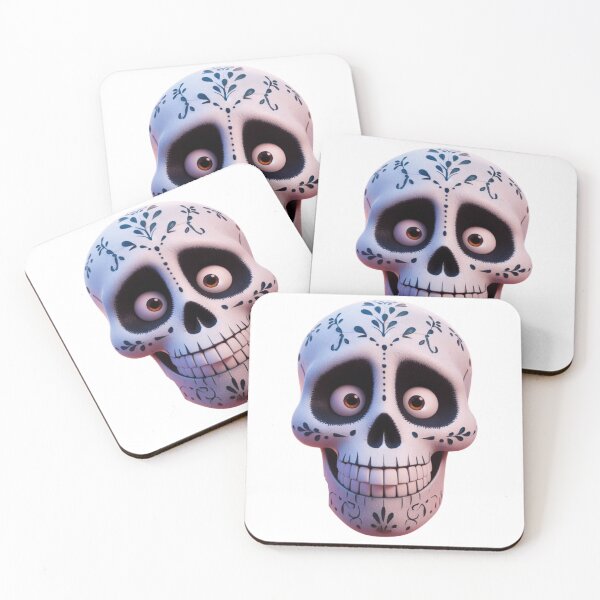 Item preview, The Happy Halloween Skull Head designed and sold by erkabees.
