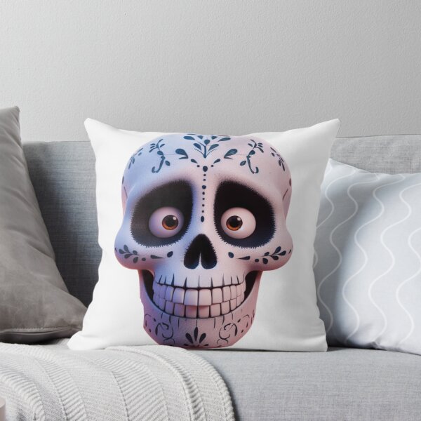 Item preview, The Happy Halloween Skull Head designed and sold by erkabees.