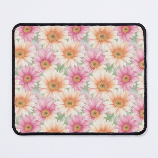 Item preview, Watercolor Pattern With Gerber Daisy designed and sold by Victoria Riabov.