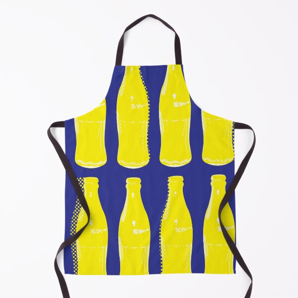 Item preview, Yellow Soda Pop Bottles designed and sold by CalicoFlair.