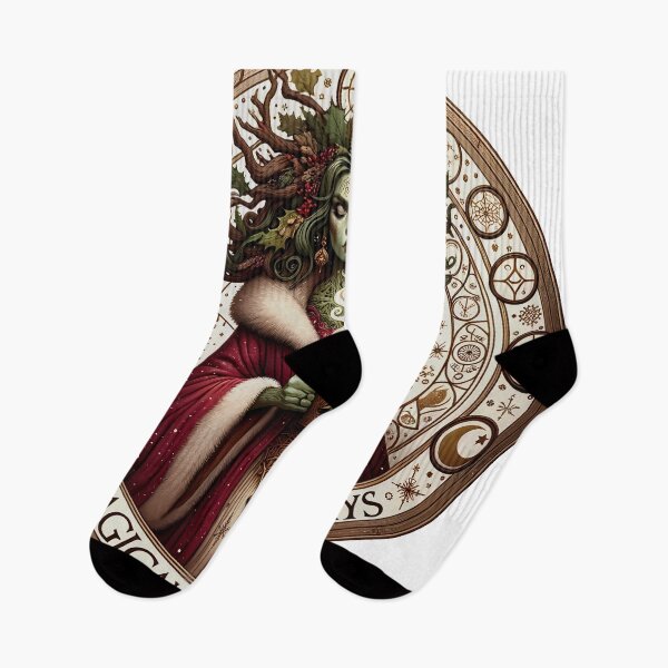 Item preview, Yuletide Enchantress Dryad Forest Guardian of the Sacred Seasons designed and sold by mmllcadmin.