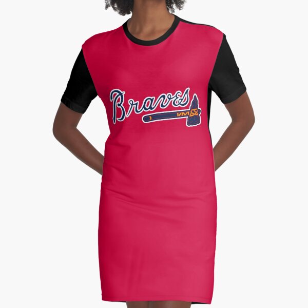 Girls Baseball Dress Girls MLB Dress Atlanta Braves Dress 