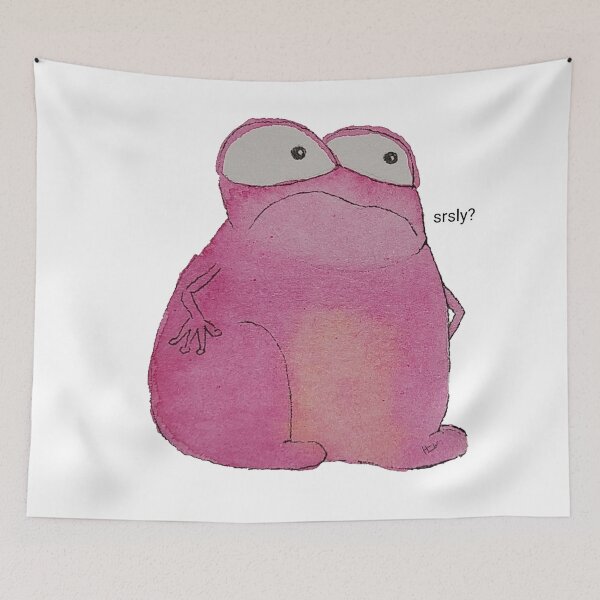 Item preview, srsly? frog designed and sold by WallaceColor.