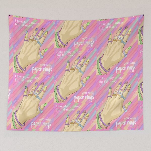 Item preview, I LIKE SHINY THINGS BUT I'D MARRY YOU WITH PAPER RINGS designed and sold by ulricateodoro.