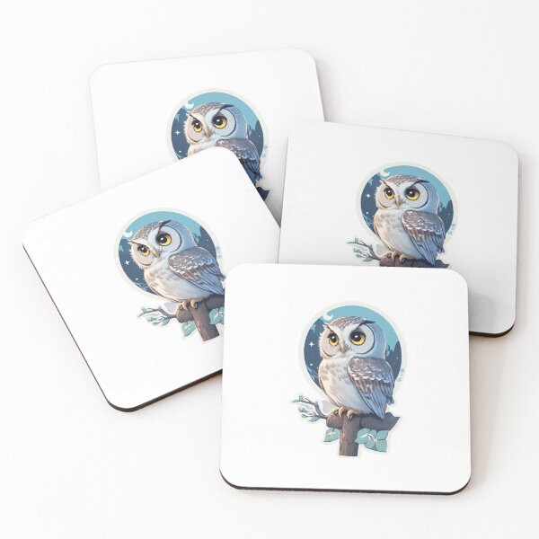 Item preview, Moonlit Watcher -  owl  designed and sold by Debsgiftware Ward.