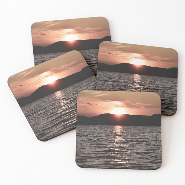 Item preview, Sunset on the Lake Faded Photo designed and sold by Par Anne Q.