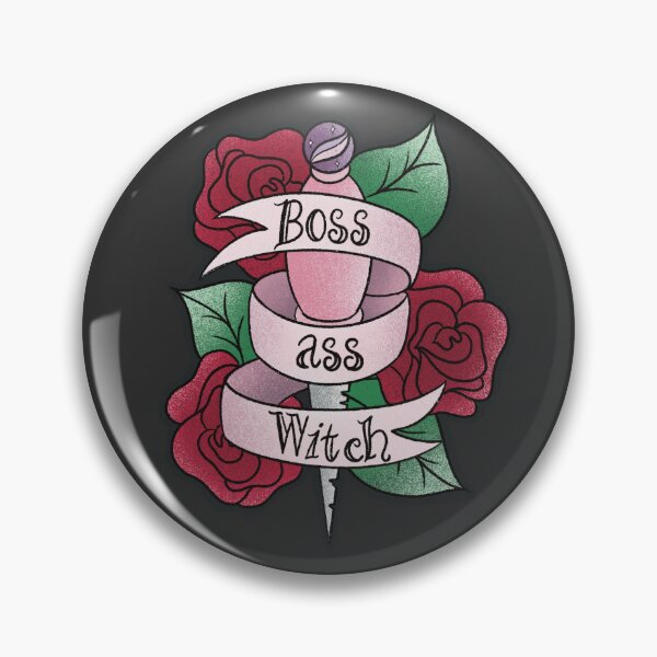 Item preview, Boss Ass Witch designed and sold by Lich Kitty Shop.