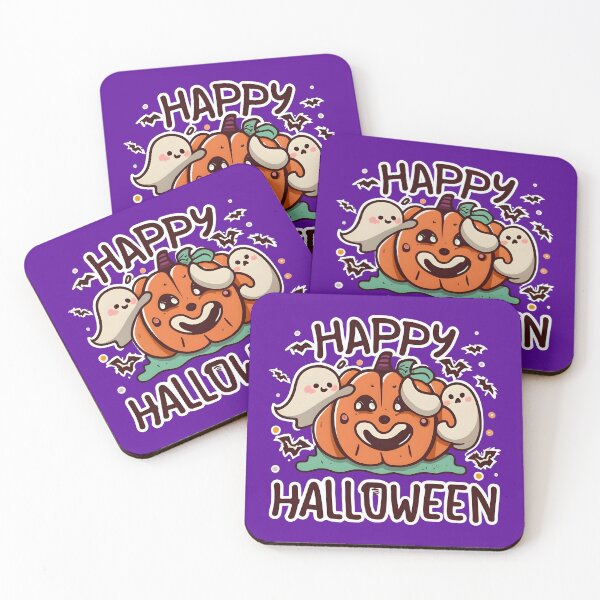 Item preview, Kawaii Pumpkin: Sweet Happy Halloween designed and sold by LumminStore.