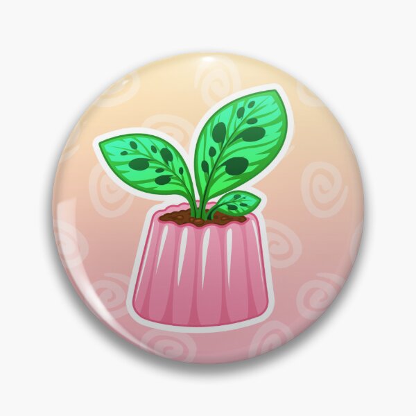 Item preview, Little Plants Pins: Calathea designed and sold by hungrybeachbuny.