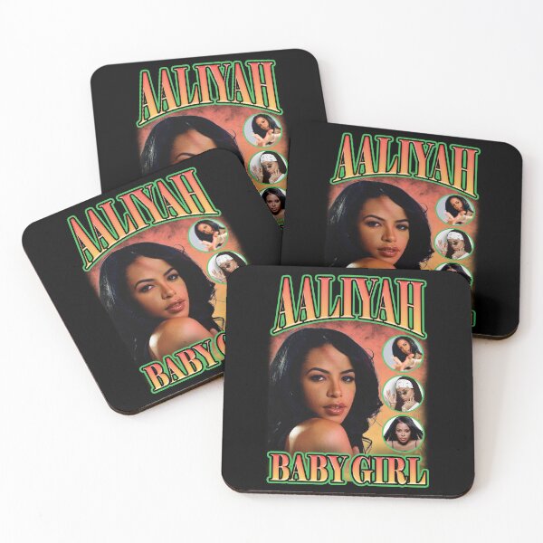 Item preview, Aaliyah Baby Girl Orange Bootleg Vintage designed and sold by guruboya.