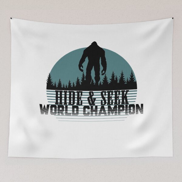 Item preview, Hide & Seek World Champion Bigfoot designed and sold by GreenGuyTees.