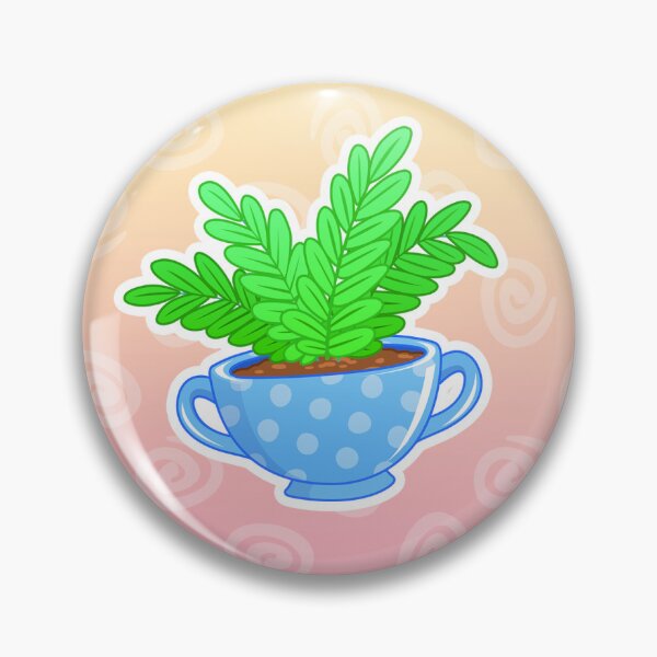 Item preview, Little Plants Pins: Fern designed and sold by hungrybeachbuny.