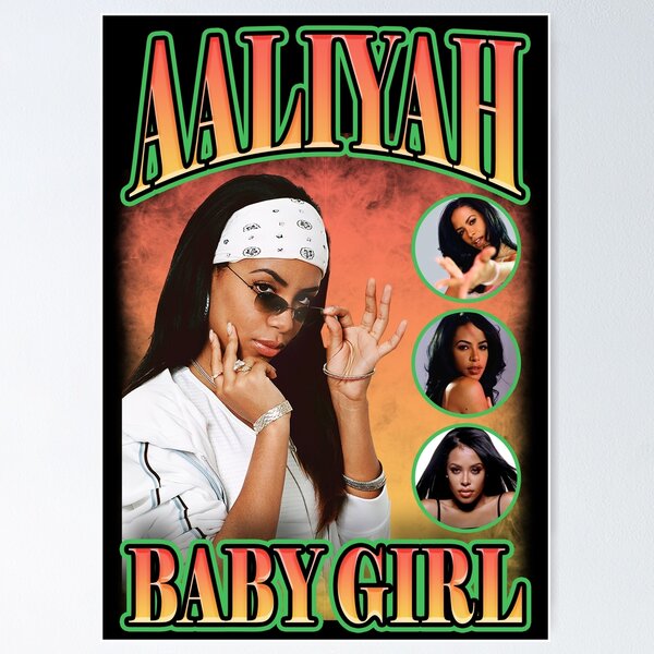 Aaliyah Posters for Sale | Redbubble