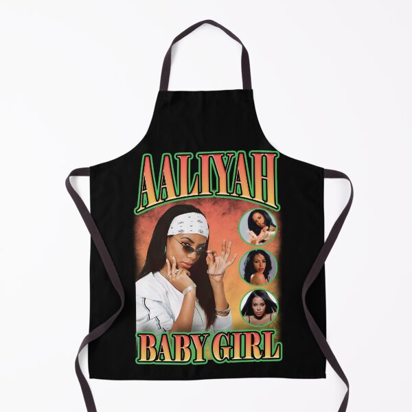 Item preview, Aaliyah Baby Girl Orange Bootleg Vintage designed and sold by guruboya.
