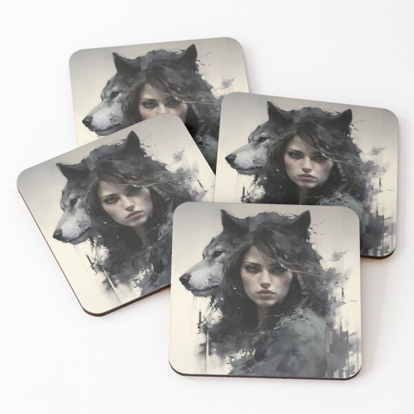 Item preview, Wolf Woman designed and sold by NightWispStudio.