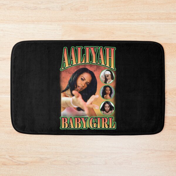 Item preview, Aaliyah Baby Girl Orange Bootleg Vintage designed and sold by guruboya.