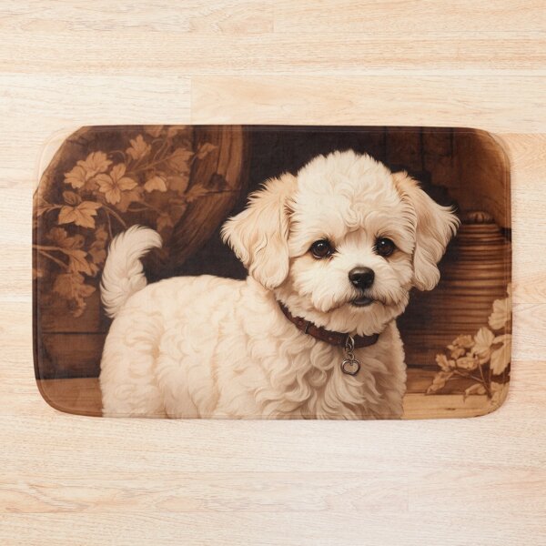 Item preview, Bichon Frise: The Joyful Elegance of Wood (Pyro Pets Art - 059) designed and sold by pyropetsart.