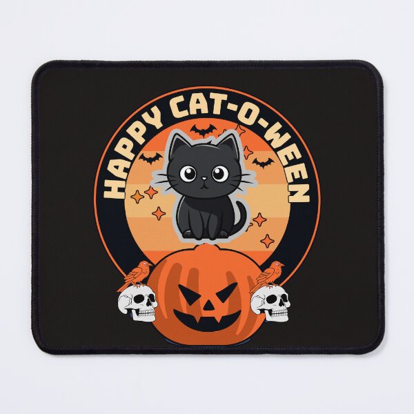 Item preview, Happy Cat O Ween designed and sold by TheCatmeow2000.