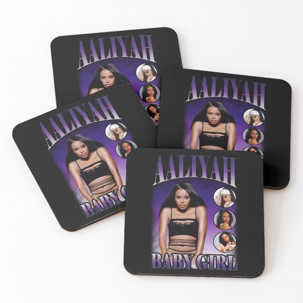 Item preview, Aaliyah Baby Girl Purple Bootleg Vintage designed and sold by guruboya.