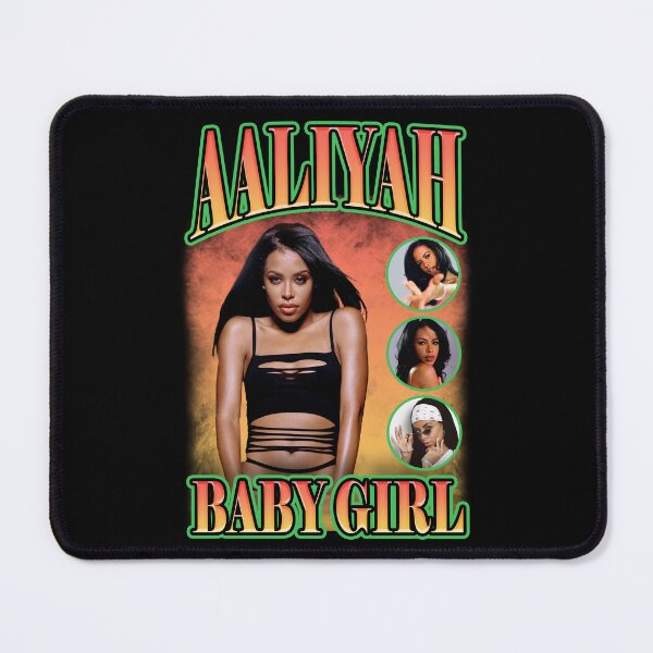 Item preview, Aaliyah Baby Girl Orange Bootleg Vintage designed and sold by guruboya.