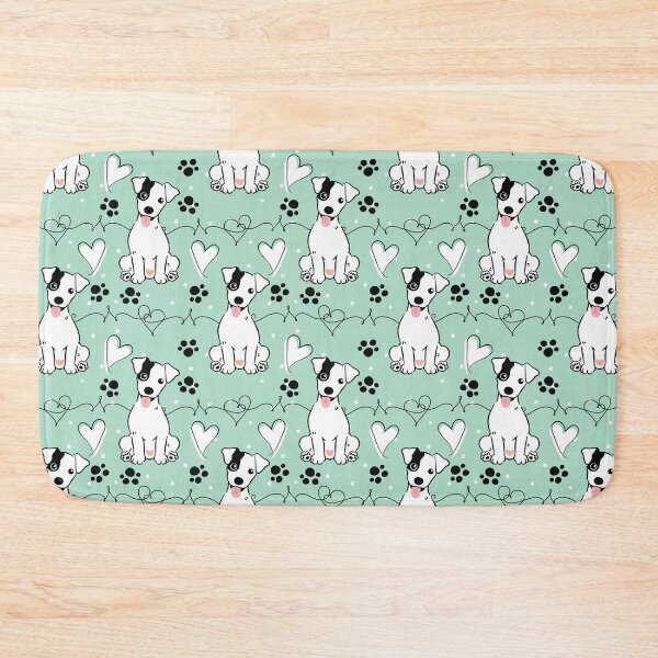 Item preview, Love Smooth Coat Black Jack Russell Terrier 4 designed and sold by Lulupainting.
