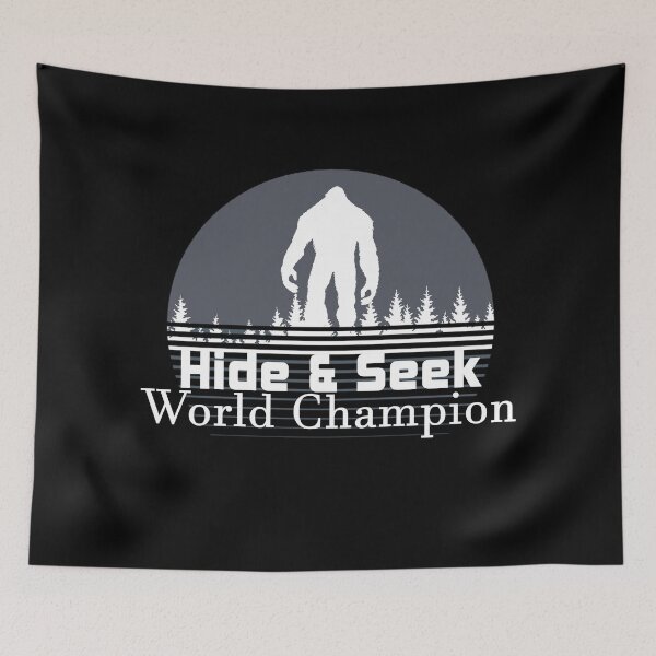 Item preview, Sasquatch Hide and Seek designed and sold by GreenGuyTees.