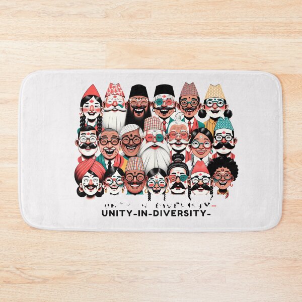 Item preview, Nepali Faces Unity Art designed and sold by Places On Earth.