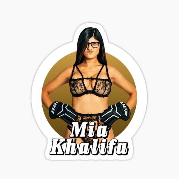 Mia Khalifa Nude Stickers for Sale