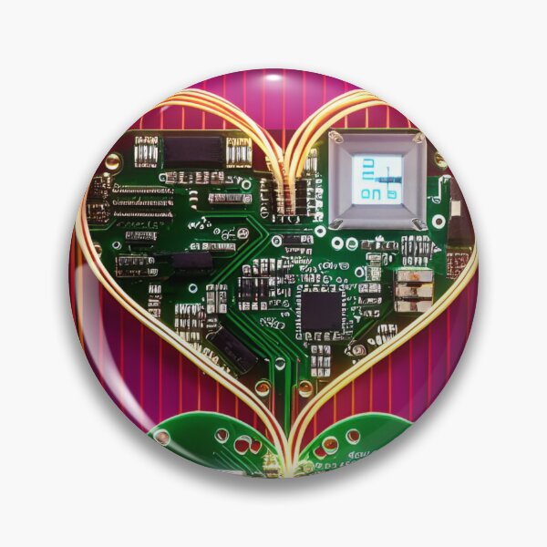 Item preview, Nature.exe #0884 Hearts Circuit designed and sold by GrumpyMrGrouper.